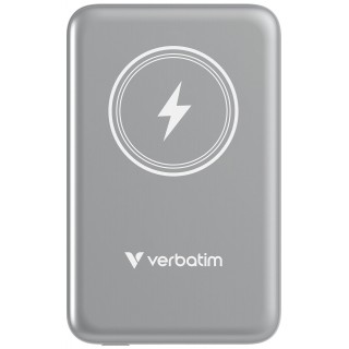 10000mAh Power bank - Verbatim Charge'n'Go Magnetic Grey